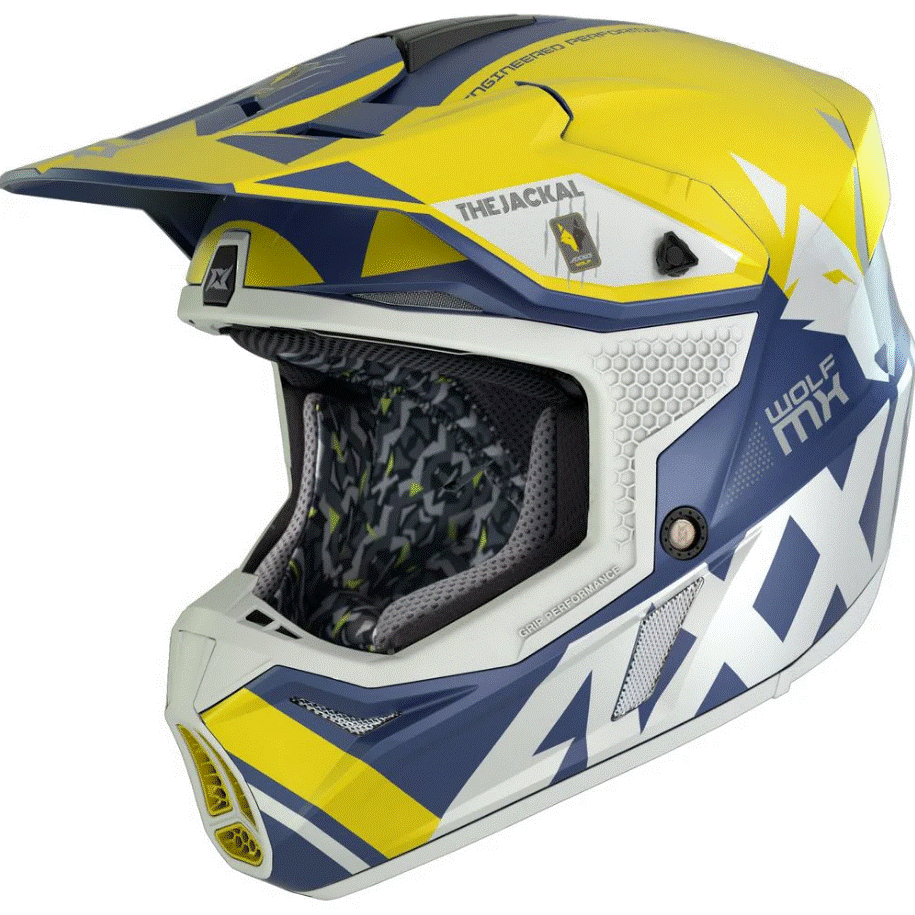 Мотокрос каска AXXIS WOLF JACKAL A3